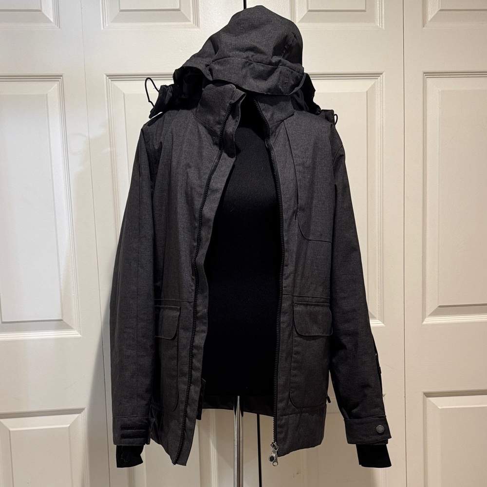 Women's Black Ski & Snowboard Jacket